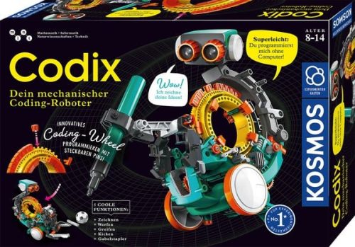 Kosmos, Codix - Dein mechanischer Coding-Roboter, Experimentierkasten