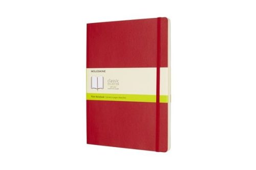 MOLESKINE, MOLESKINE Notizbuch XL 854696 Blanko,Soft Cover,Scharlach