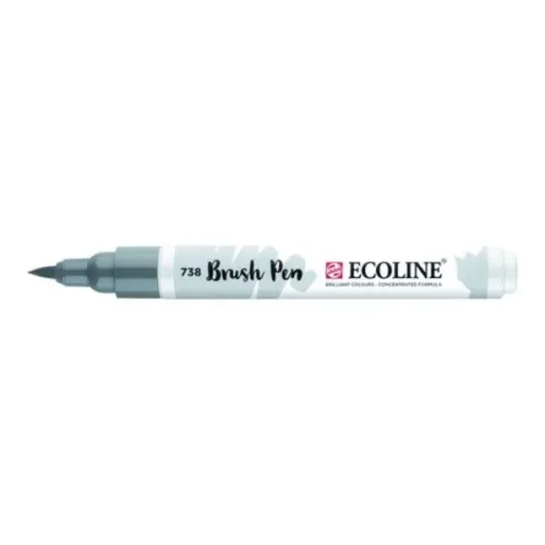 Talens, TALENS Ecoline Brush Pen 11507380 kaltes grau hell