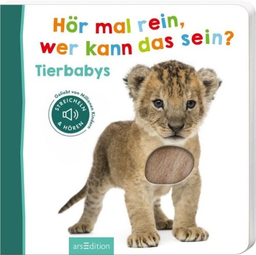 arsEdition, Soundbilderbuch Hör mal rein, wer kann das sein? - Tierbabys