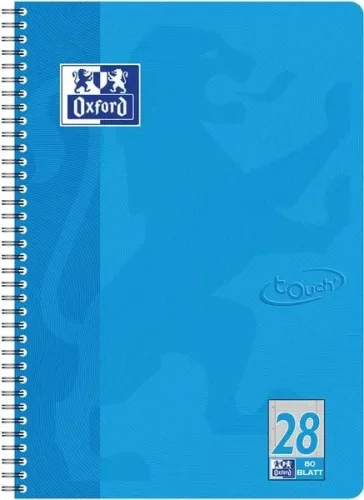 OXFORD, Oxford - Schreibheft, DIN A4, Aquamarine