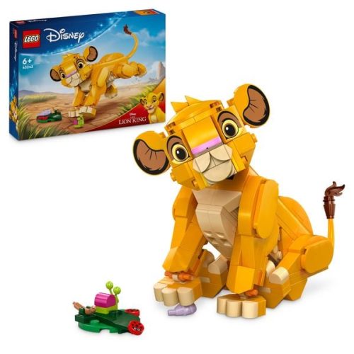 LEGO, 43243 Simba, das Löwenjunge des Königs Multicolor