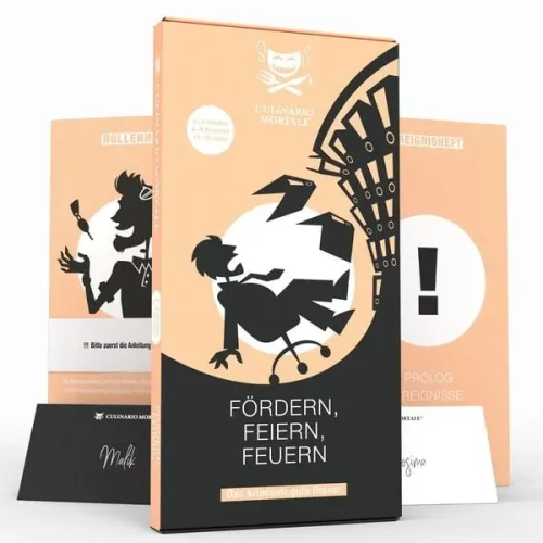 undefined, Culinario Mortale Partyspiel Fördern, Feiern, Feuern