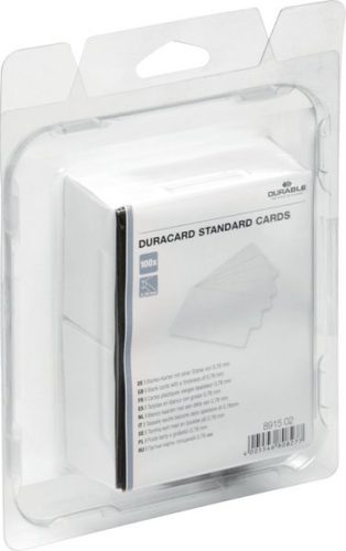 DURABLE, DURABLE DuracardStandard Cards 891502 weiss blanko
