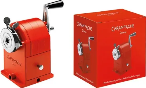 Caran d'Ache, CARAN D'ACHE Spitzmaschine 455 455.270 Metall, rot