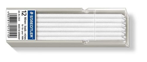 Staedtler, Staedtler Mine 218-0 Weiß Verwendung für Produkt: Lumocolor Omnichrom 12 St.