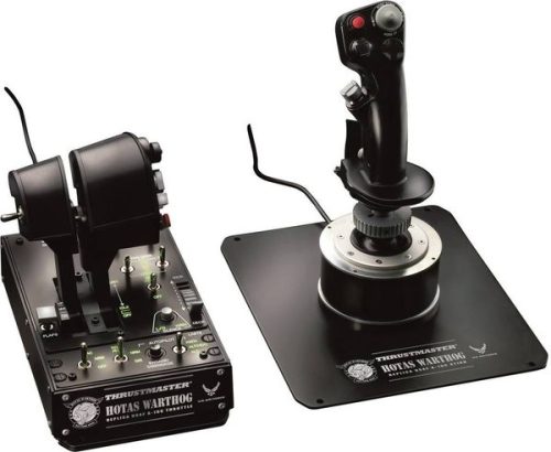 Thrustmaster, Thrustmaster Hotas Warthog Flugsimulator-Joystick USB PC Schwarz
