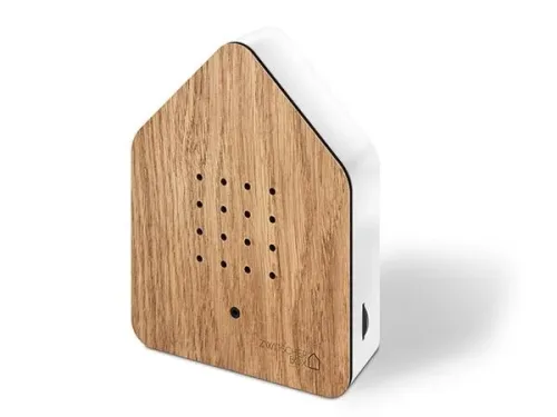 Relaxound, Relaxound ZWITSCHERBOX Oak – Freizeit/Gadgets/Trends – weiss / braun