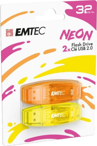 EMTEC, EMTEC C-410 Duo 32GB Duopack 2x32 GB – USB Stick