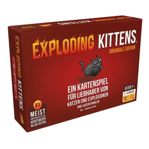 Asmodée, Asmodée - Exploding Kittens, Deutsch, Multicolor