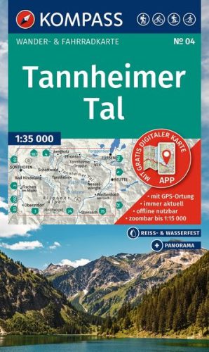 Kompass Verlag, Kompass Verlag WK 04 Tannheimer Tal