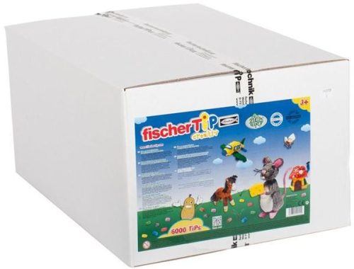 Fischertechnik 49115 - fischerTiP creativ Refill Box XXL, Bastelmaterial für Kinder ab 3 Jahren