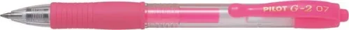 Pilot, PILOT Gelroller G-2 Neon 0.7mm BL-G2-7-NP pink