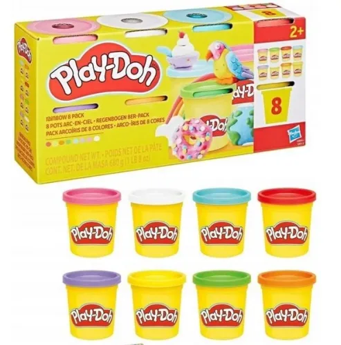undefined, Play-Doh Knetmasse Play-Doh 8-er Pack assortiert