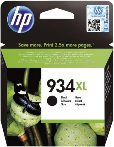 HP, HP 934XL Original Tintenpatrone C2P23AE Schwarz