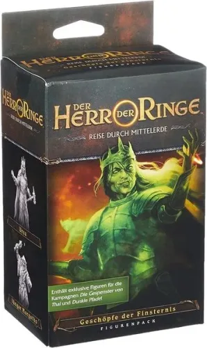 Asmodée, Asmodee Der Herr der Ringe: Reise durch Mittelerde - Geschöpfe der Finsternis, Brettspiel