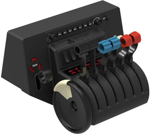 AEROSOFT, Aerosoft Honeycomb Bravo Throttle Quadrant Flugsimulator-Controller USB PC Schwarz