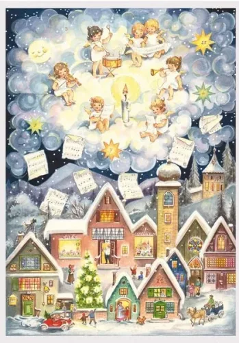 SELLMER, SELLMER Adventskalender A4 15 Liedkalender