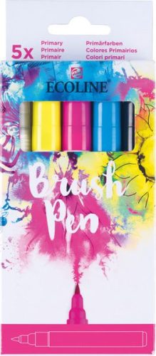 undefined, TALENS Ecoline Brush Pen Set 11509920 Primary 5 Stück