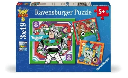 Toy Story, Toy Story 5 Kinderpuzzle 3x49 Teile