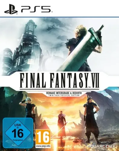 SquareEnix, Final Fantasy VII Remake Intergrade & Rebirth Twin Pack - PlayStation 5 [Deutsch]