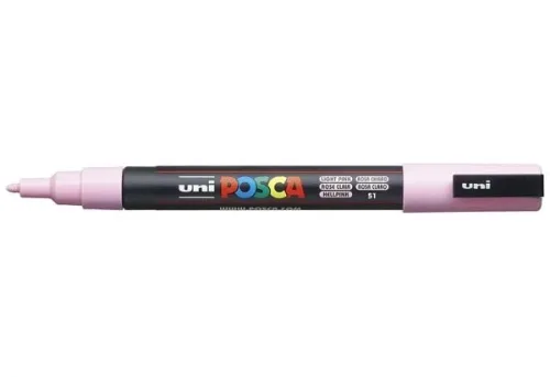 uni-ball, UNI-BALL Posca Marker 0,9-1,3mm PC-3M L.PINK rose clair