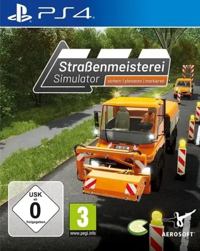 aerosoft, Strassenmeisterei Simulator - PlayStation 4 Deutsch
