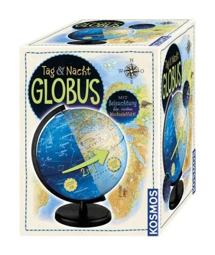 undefined, Kosmos Globus Tag & Nacht