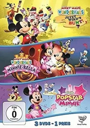 undefined, Micky Maus Wunderhaus - Jetzt wird's bunt/Minnie-Rella/Popstar Minnie (DE)