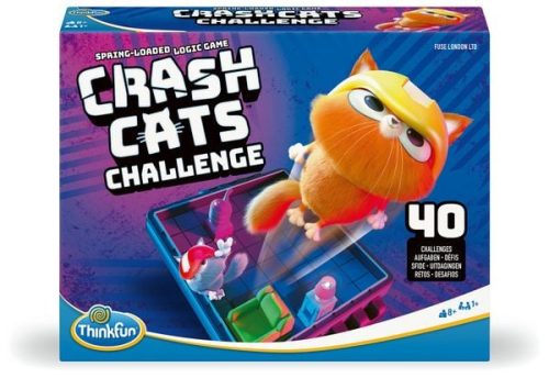 Think Fun, Think Fun - Crash Cats Challenge, Multicolor