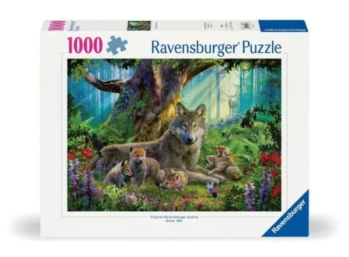 Ravensburger, Ravensburger - Wölfe im Wald, 1000 Teile, Multicolor
