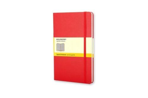 MOLESKINE, MOLESKINE Notizbuch Classic A5 033-8 kariert rot
