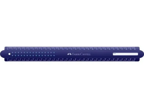 Faber-Castell, FABER-CASTELL Lineal 30cm 172130 Dots, bruchsicher