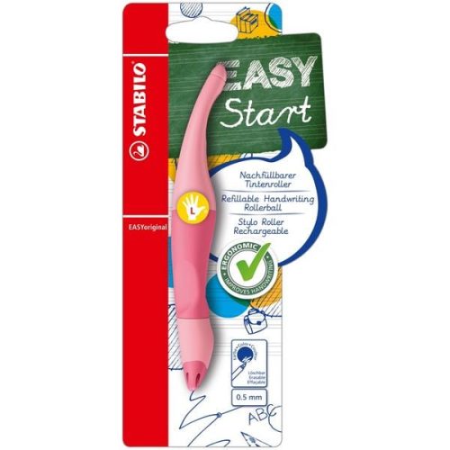 STABILO, STABILO Tintenroller Easy Original B-58465-5 pastell pink, Linksh&auml;nder