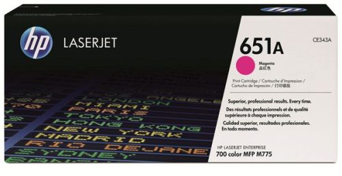 HP, HP 651A Original Tonerkartusche CE343A Magenta