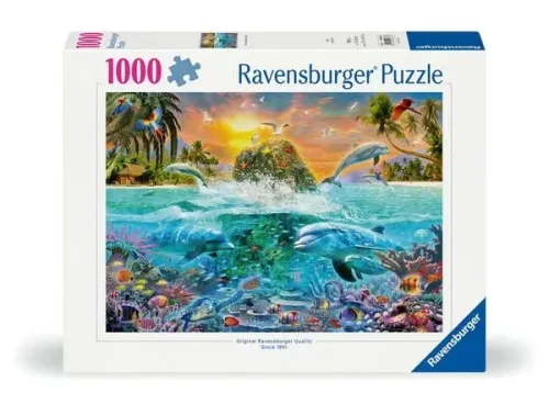 undefined, Ravensburger Puzzle Die Unterwasserinsel 1000 Teile