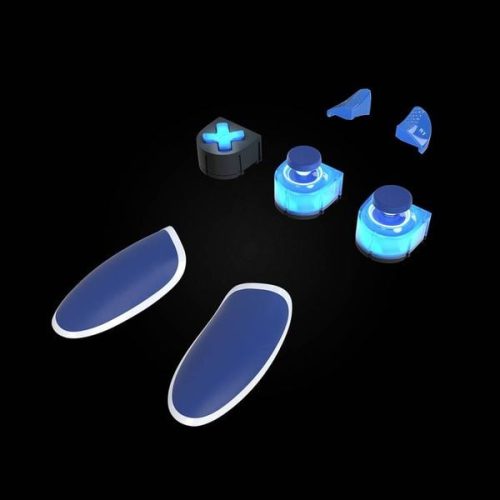 Thrustmaster eSwap X LED Blue Crystal Pack Zusatz Set PC, Xbox One, Xbox One S, Xbox Series X Blau