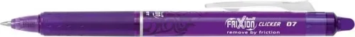 Pilot, PILOT Frixion Clicker 0.7mm BLRTFR7V violett,nachf&uuml;llbar,radierbar
