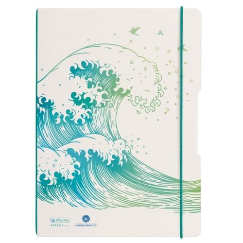 herlitz, Herlitz Notizbuch A5 Kariert PP (Polypropylen) Blau