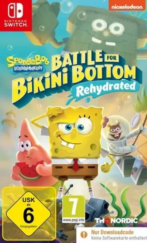 Thq, SpongeBob: Battle for Bikini Bottom - Rehydrated (CiaB) Nintendo Switch [Deutsch]