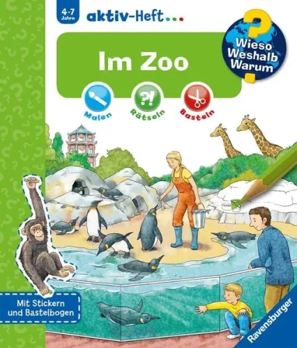 Wieso? Weshalb? Warum? aktiv-Heft - Im Zoo