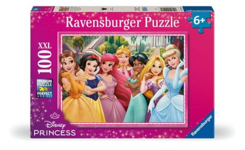Kinderpuzzle 100 XXL Teile - Disney Prinzessinnen - Das Leben ist ein Märchen