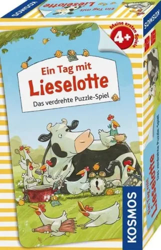 undefined, Kosmos Puzzle Ein Tag mit Lieselotte Kinderbuch und Puzzlespiel