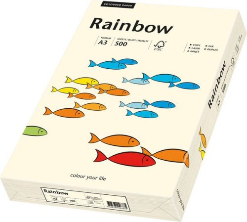 Papyrus, PAPYRUS Rainbow Papier FSC A3 88042252 hellchamois, 80g 500 Blatt