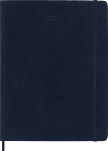 MOLESKINE, MOLESKINE Agenda Classic X-Large 2026 DSB2012WN4Y26 1W/1S saphir SC 19x25cm