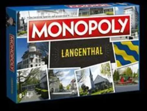 Hasbro, Hasbro - Monopoly Langenthal, Multicolor