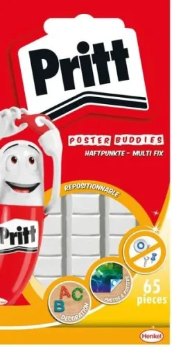 Pritt, PRITT Haftpunkte Multi-Fix PGP55 weiss 65 St&uuml;ck
