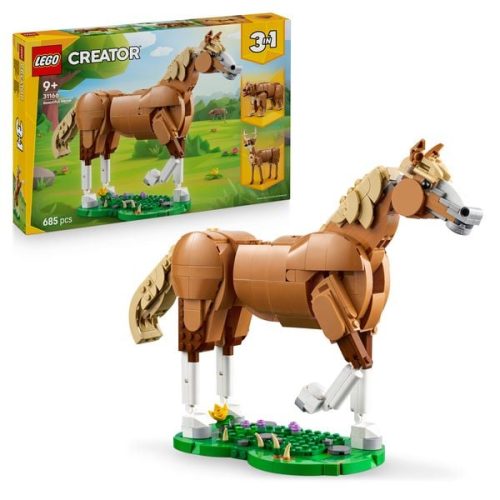 LEGO, LEGO® Spielbausteine »LEGO® Creator Prächtiges Ross 31166«, (685 St.)