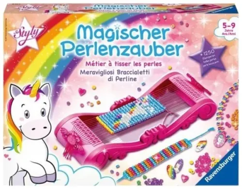 undefined, Ravensburger Bastelset Magischer Perlenzauber Einhorn