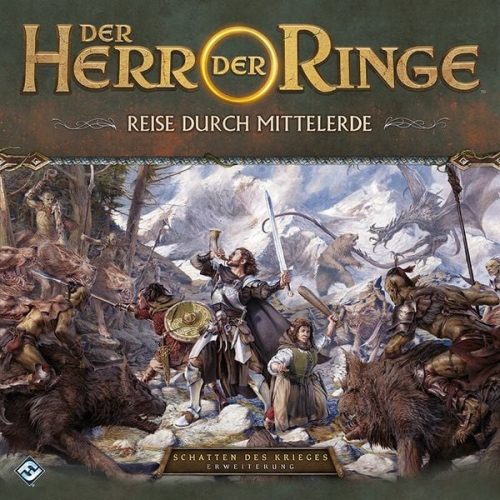 Asmodée, Asmodee Der Herr der Ringe - Reise durch Mittelerde: Schatten des Krieges, Brettspiel